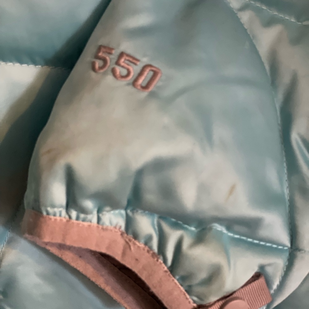 The North Face 550 Girls Blue Jacket - Picture 4 of 5